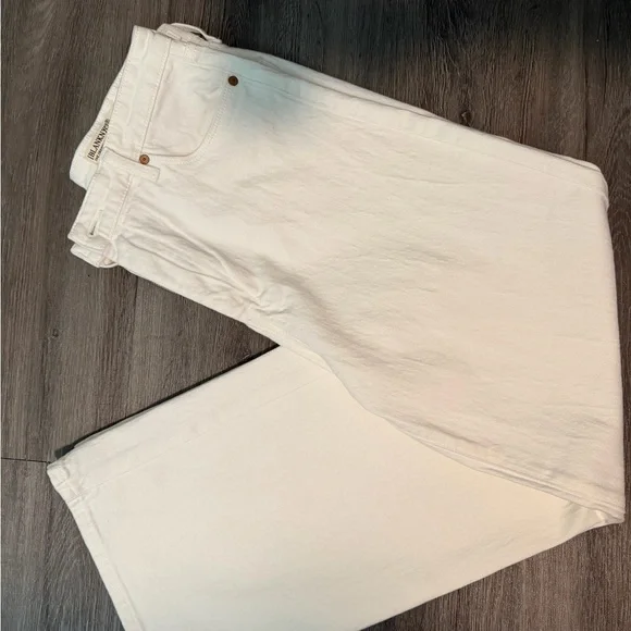 Blank NYC Cream Denim Jeans - Picture 1 of 3